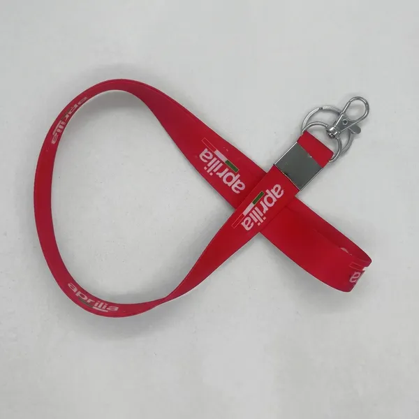 Festilo_Red_Satin_Lanyard_For_Bike,_Car_Pack_Of_1