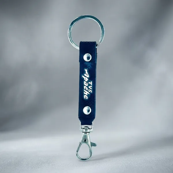 Silver_Rubber_Keychain_For_Home_Decor_Pack_Of_1