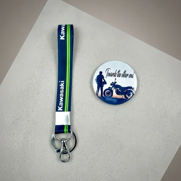 Festilo_Multicolor_Satin_And_Plastic_Lanyard_And_Pin_Badges_For_Bike_And_Bags_Pack_Of_1