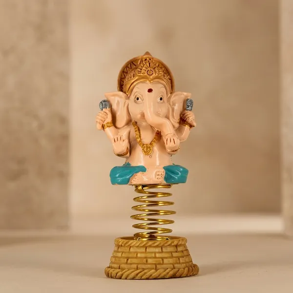 Cream_Porcelain_Ganesha_Idol_For_Home_Decor
