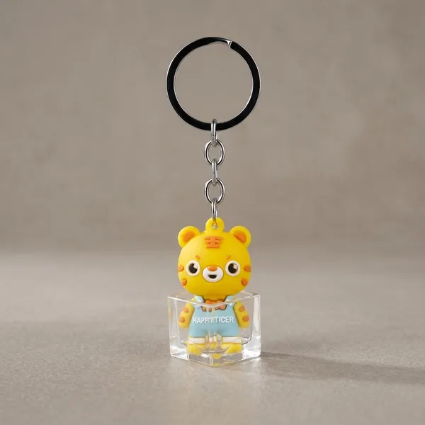 Yellow_Rubber_Keychain_For_Home_Decor_Pack_Of_1