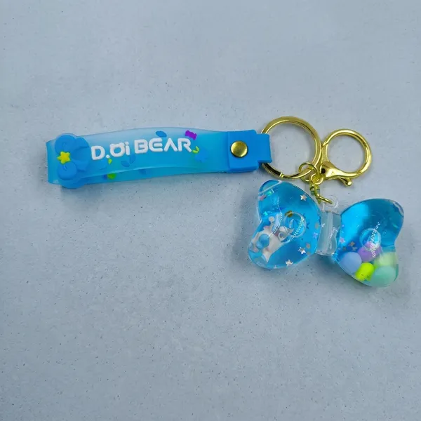 Blue_Rubber_Keychain_For_Men