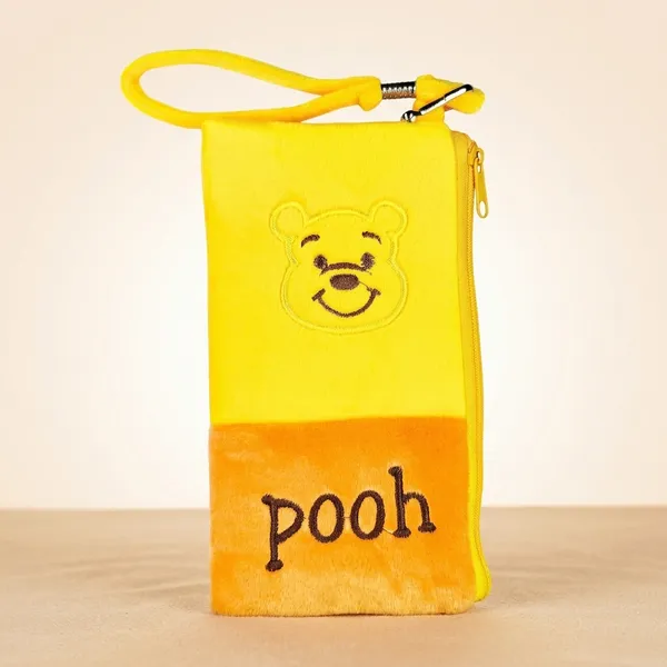 Yellow_Faux_Fur_Kids_Sling_Bag_For_Home_Decor