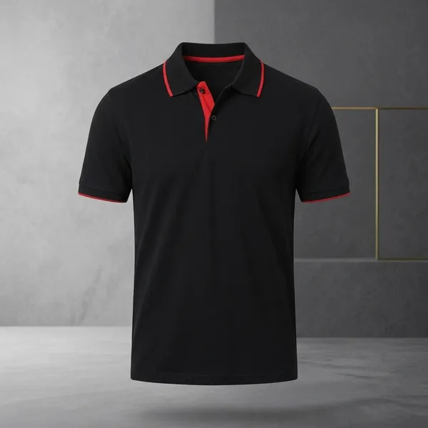 Classicblack_Cotton_T_Shirt_For_Men