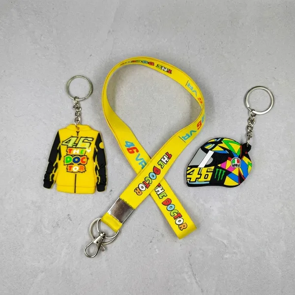 Yellow_Polyster_And_Rubber_Keychain_For_Home_Decor_Pack_Of_1