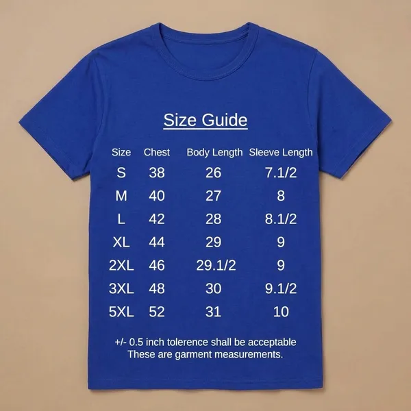 Heatherblue_Cotton_T_Shirt_For_Men