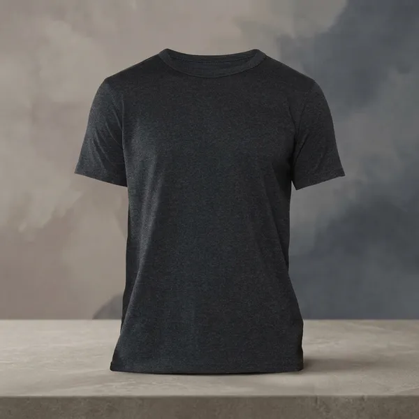 Melange_Cotton_T_Shirt_For_Men