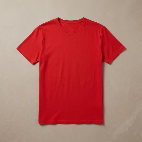 Heatherred_Cotton_T_Shirt_For_Men