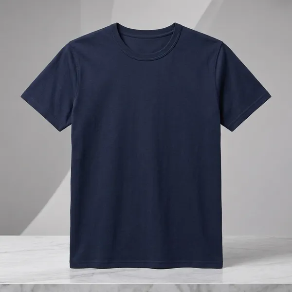 Midnightnavy_Cotton_T_Shirt_For_Men