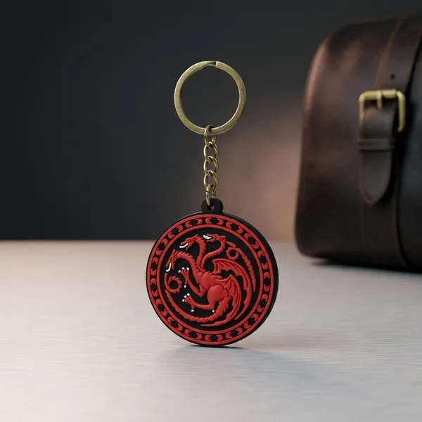 Red_Metal_Keychain_For_Home_Decor_Pack_Of_1
