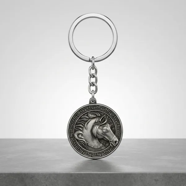 Silver_Metal_Keychain_For_Home_Decor_Pack_Of_1