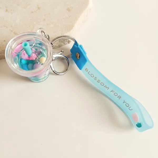 Sky_Blue_Plastic_And_Rubber_Keychain_For_Home_Decor_Pack_Of_1
