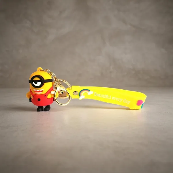 Red_Rubber_Keychain_For_Home_Decor_Pack_Of_1