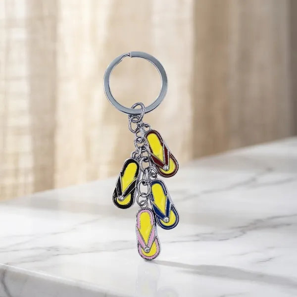 Red_Rubber_Keychain_For_Home_Decor_Pack_Of_1