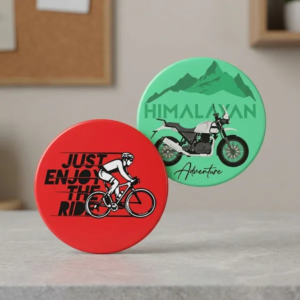 Festilo_Brown_Plastic_Pin_Badge