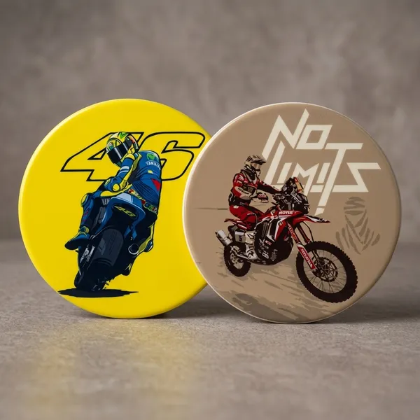 Festilo_Brown_Plastic_Pin_Badge