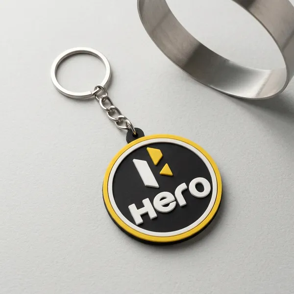Yellow_Rubber_Keychain_For_Home_Decor_Pack_Of_1