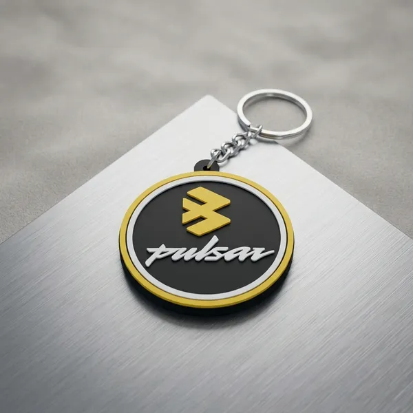 Yellow_Rubber_Keychain_For_Home_Decor_Pack_Of_1