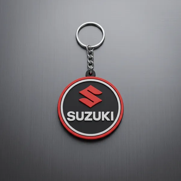 Red_Rubber_Keychain_For_Home_Decor_Pack_Of_1