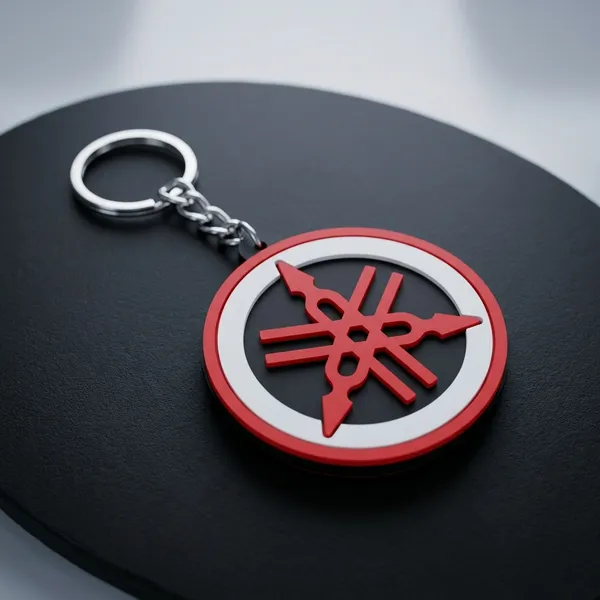 Red_Rubber_Keychain_For_Home_Decor_Pack_Of_1