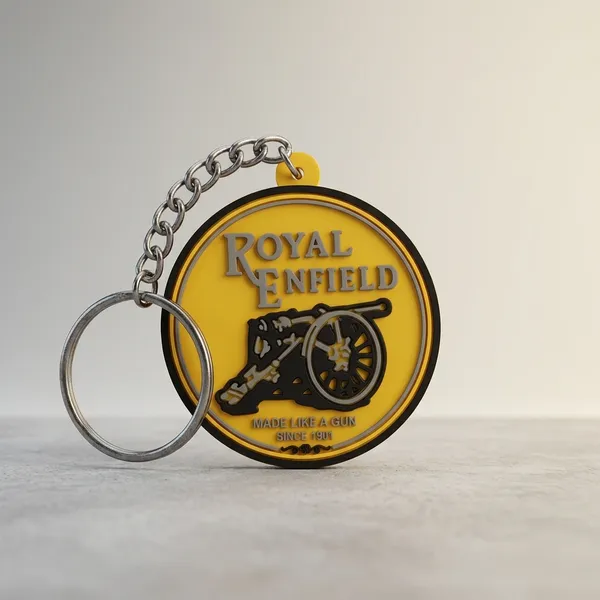 Yellow_Rubber_Keychain_For_Home_Decor_Pack_Of_1