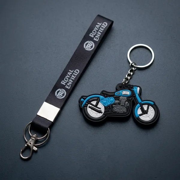 Festilo_Yellow_Rubber_Keychain_Pack_Of_1