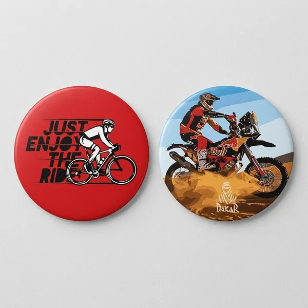 Festilo_Brown_Metal_Pin_Badge