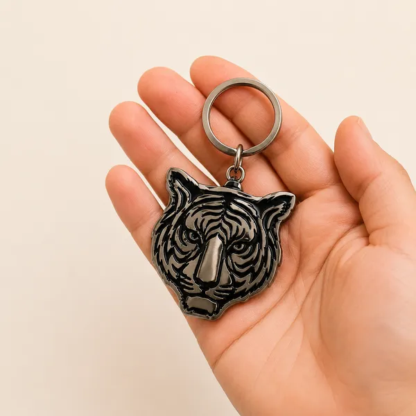 Festilo_Premium_Tiger_Metal_Keychain_|_Stylish_Key_Holder_for_Car,_Bike_&_House_Keys