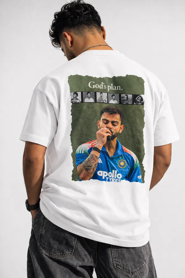 White_Cotton_Boxy_Fit_Gods_Plan_Cricket_Graphic_T-Shirt_For_Unisex