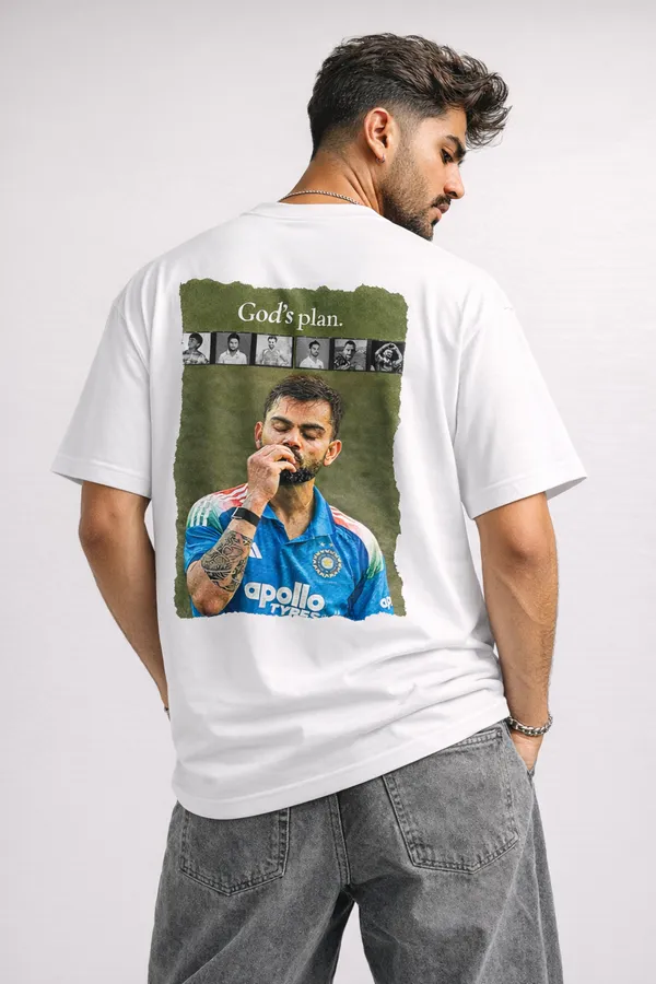 White_Cotton_Boxy_Fit_Gods_Plan_Cricket_Graphic_T-Shirt_For_Unisex