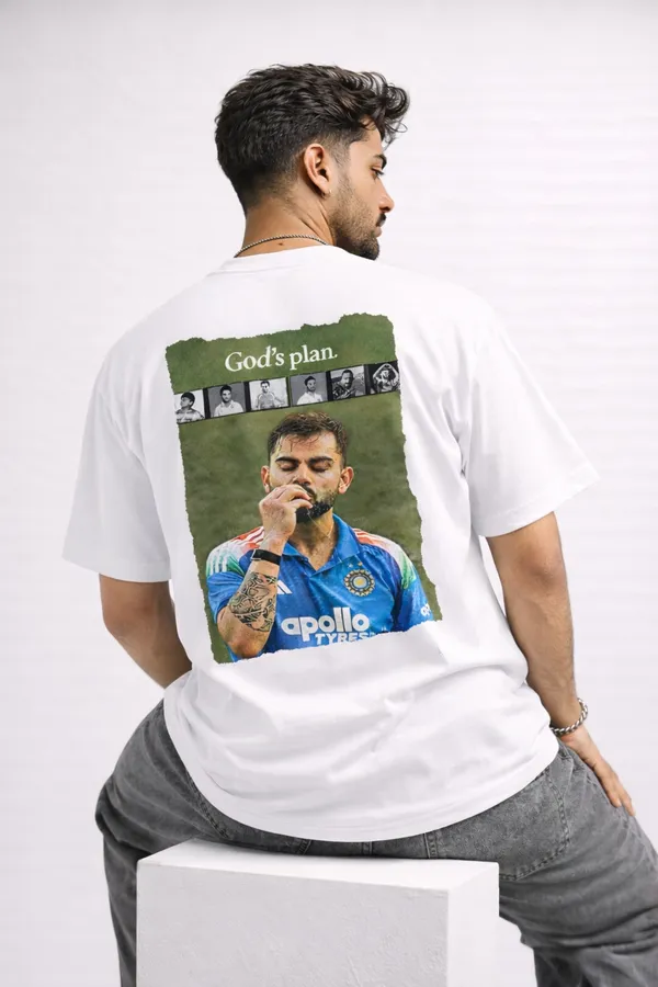 White_Cotton_Boxy_Fit_Gods_Plan_Cricket_Graphic_T-Shirt_For_Unisex