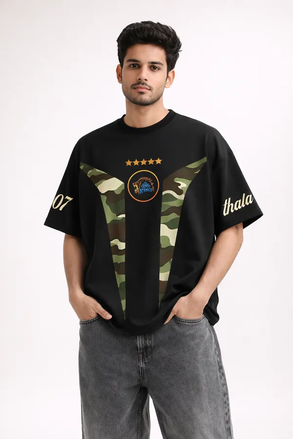 Black_Cotton_Oversized_CSK_07_Cricket_Graphic_T-Shirt_For_Unisex