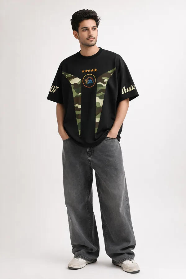 Black_Cotton_Oversized_CSK_07_Cricket_Graphic_T-Shirt_For_Unisex
