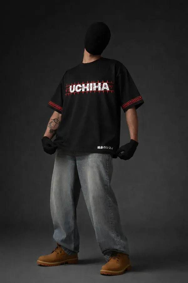 Black_Cotton_Oversized_Uchiha_Clan_Anime_Graphic_T-Shirt_For_Unisex