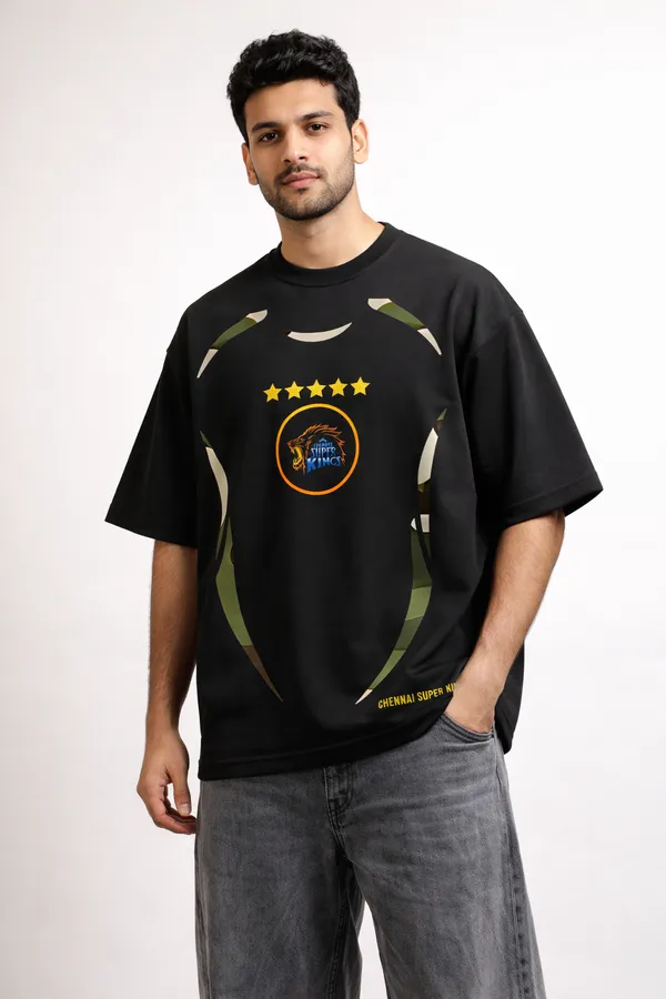 Black_Cotton_Oversized_Ms_Dhoni_7_Ipl_Fan_Edition_T-Shirt_For_Unisex