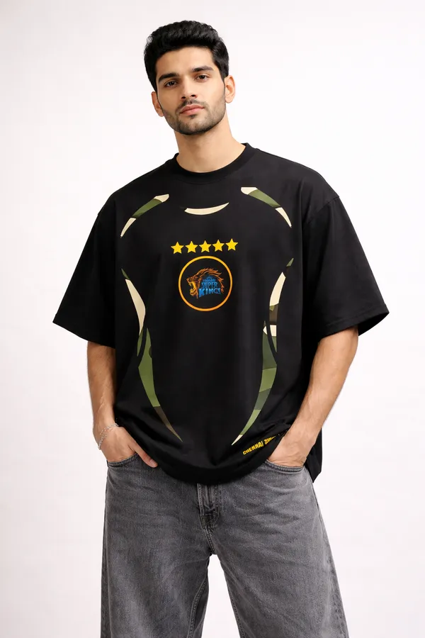 Black_Cotton_Oversized_Ms_Dhoni_7_Ipl_Fan_Edition_T-Shirt_For_Unisex