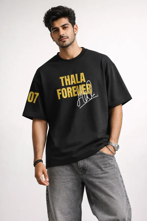 Black_Cotton_Oversized_Thala_Forever_Csk_Fan_Edition_T-Shirt_For_Unisex