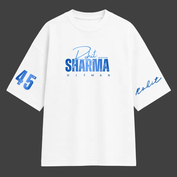 White_Cotton_Oversized_Mumbai_Cha_Raja_Sharma_Graphic_T-Shirt_For_Unisex