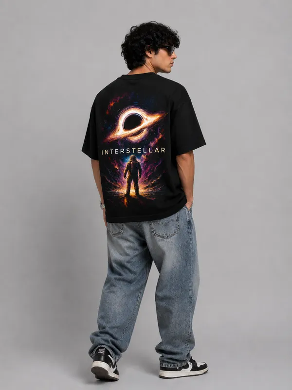 Black_Cotton_Oversized_Interstellar_Graphic_T-Shirt_For_Unisex