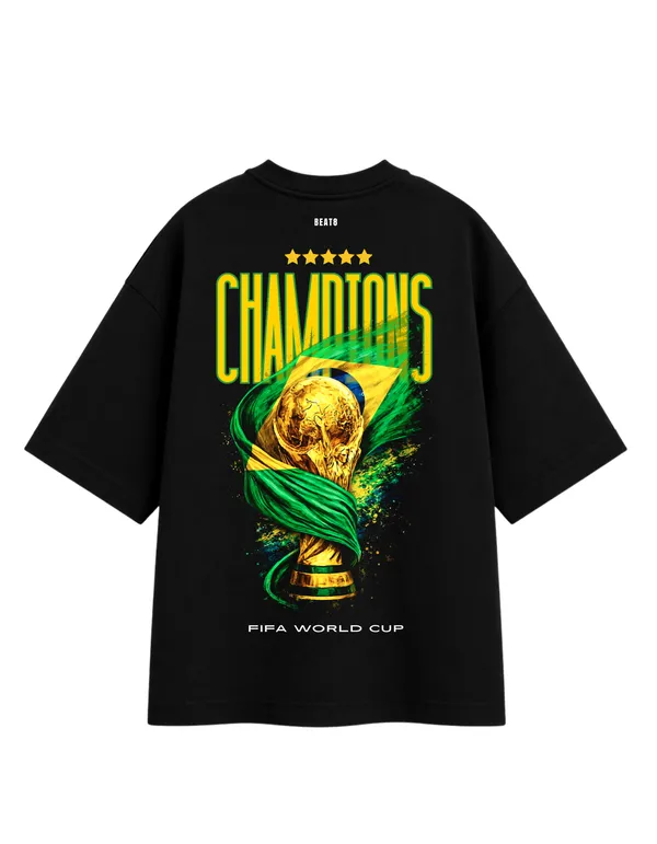 Black_Cotton_Oversized_Brasil_Champions_Graphic_T-Shirt_For_Unisex