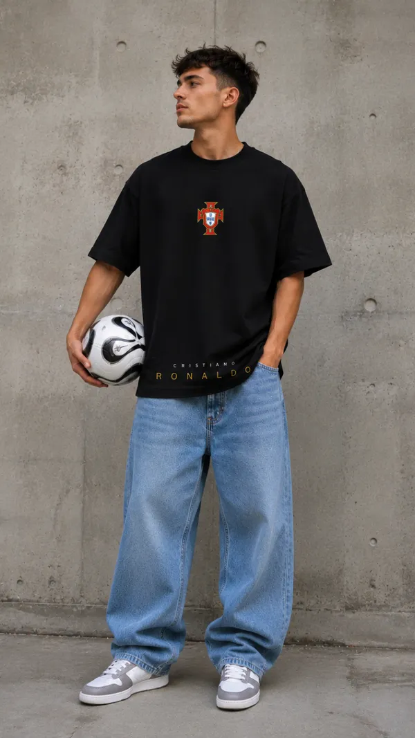Black_Cotton_Oversized_Cristiano_Ronaldo_Real_Madrid_Fan_T-Shirt_For_Unisex