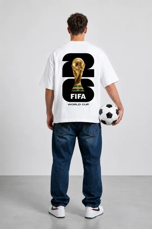 White_Cotton_Oversized_Fifa_World_Cup_2026_Football_Fan_T-Shirt_For_Unisex