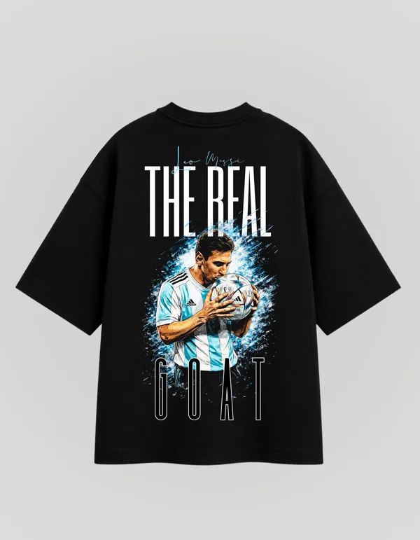 Black_Cotton_Oversized_The_Real_Goat_Messi_Football_Graphic_T-Shirt_For_Unisex