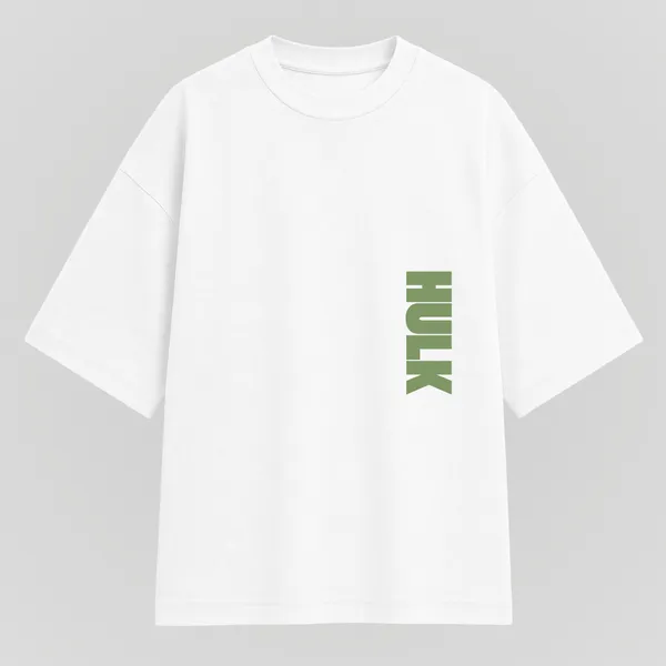 White_Cotton_Oversized_Hulk_Graphic_T-Shirt_For_Unisex