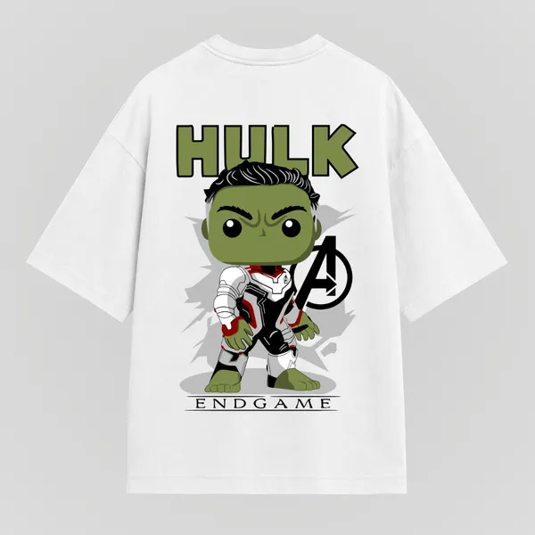White_Cotton_Oversized_End_game_Graphic_T-Shirt_For_Unisex