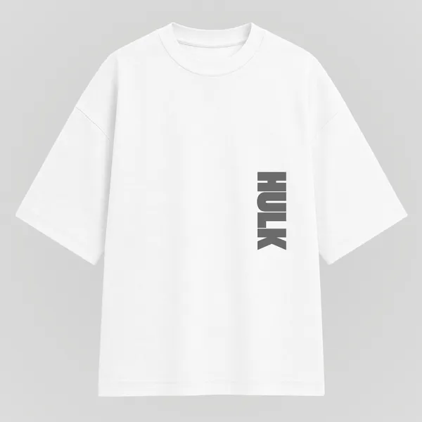 White_Cotton_Oversized_End_game_Graphic_T-Shirt_For_Unisex