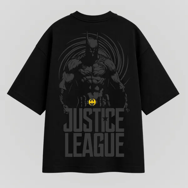Black_Cotton_Oversized_Batman_Justice_leage_Graphic_T-Shirt_For_Unisex