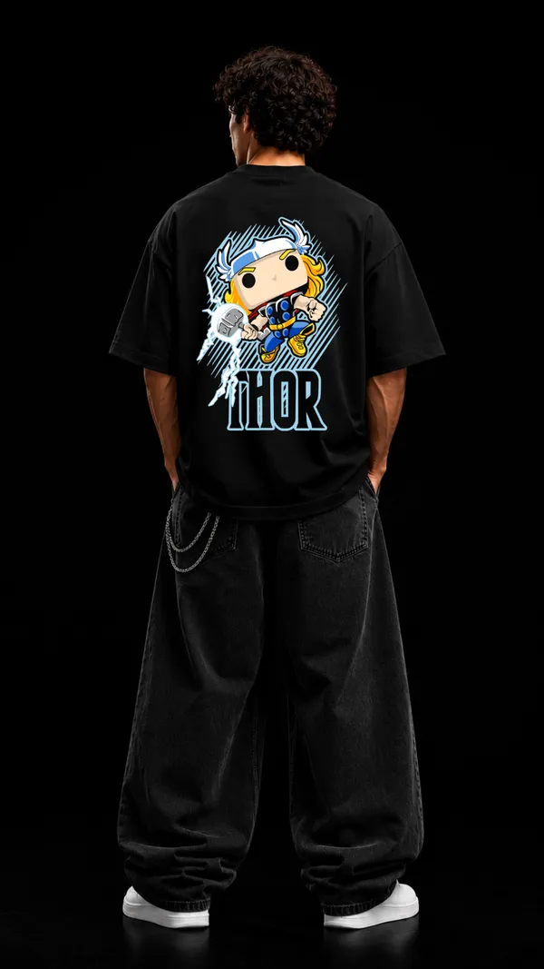 Black_Cotton_Oversized_Thunder_Graphic_T-Shirt_For_Unisex