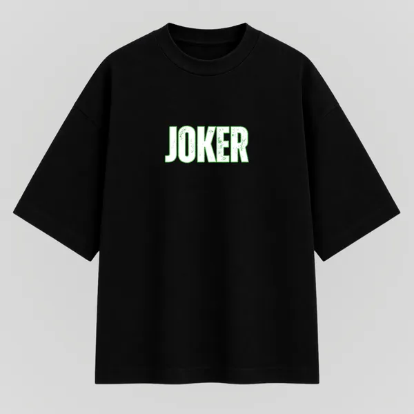 Black_Cotton_Oversized_Two_face_Joker_Graphic_T-Shirt_For_Unisex