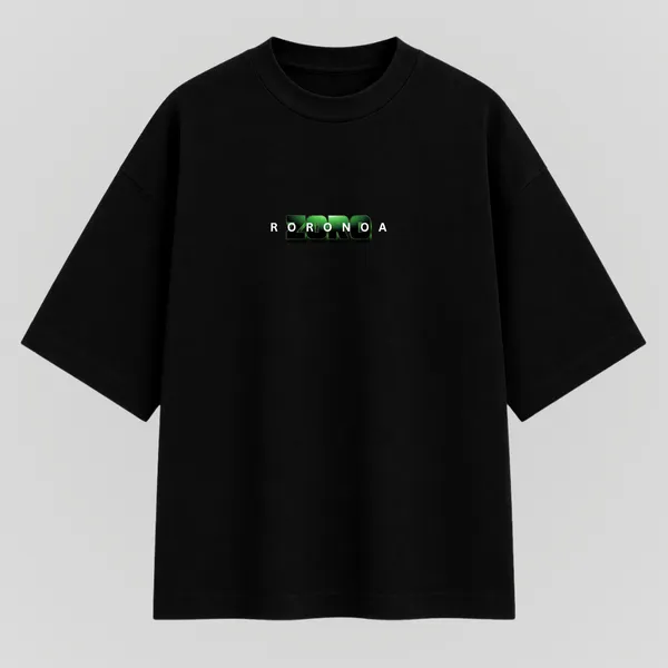 Black_Cotton_Oversized_Roronoa_Graphic_T-Shirt_For_Unisex